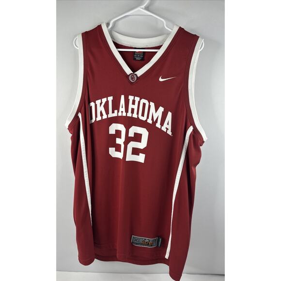 Oklahoma Sooners #32 Basketball Nike elite Jersey XL - Picture 3 of 9